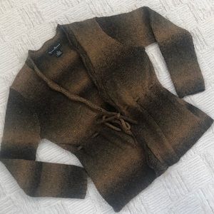 Mercer & Madison brown cardigan sweater Medium EUC